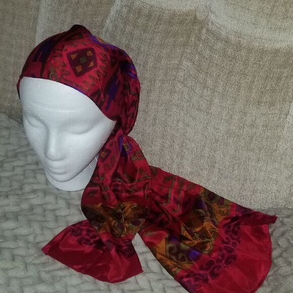 ECHO SCARF  SUPERSLIMS RED    Slims - Picture 1 of 10